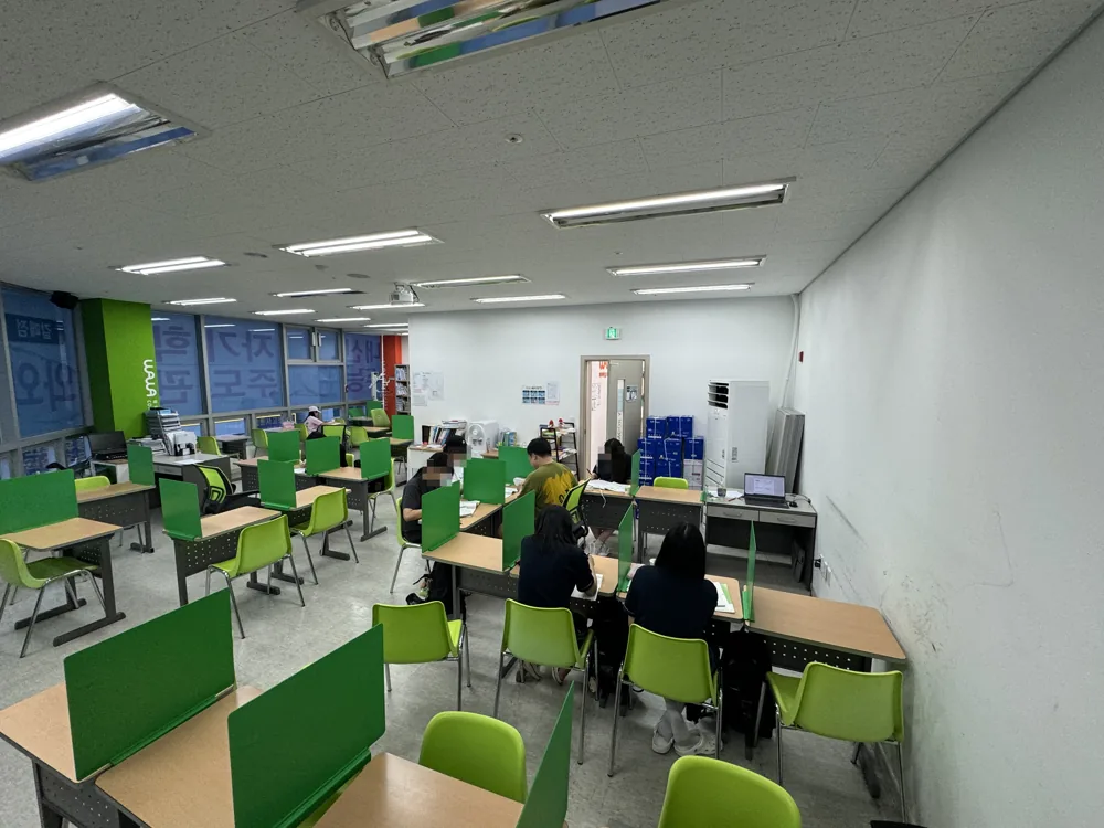와와학습코칭 야탑점 학습 공간