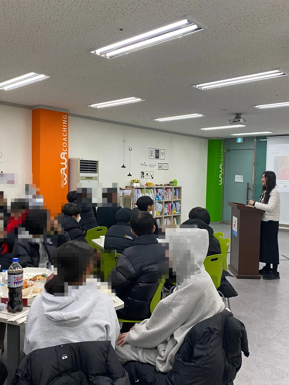와와학습코칭 상남점 학습 공간
